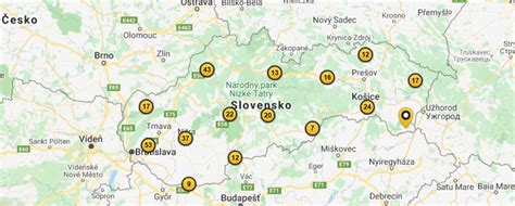 pobočiek, na ktorých ťa overíme .